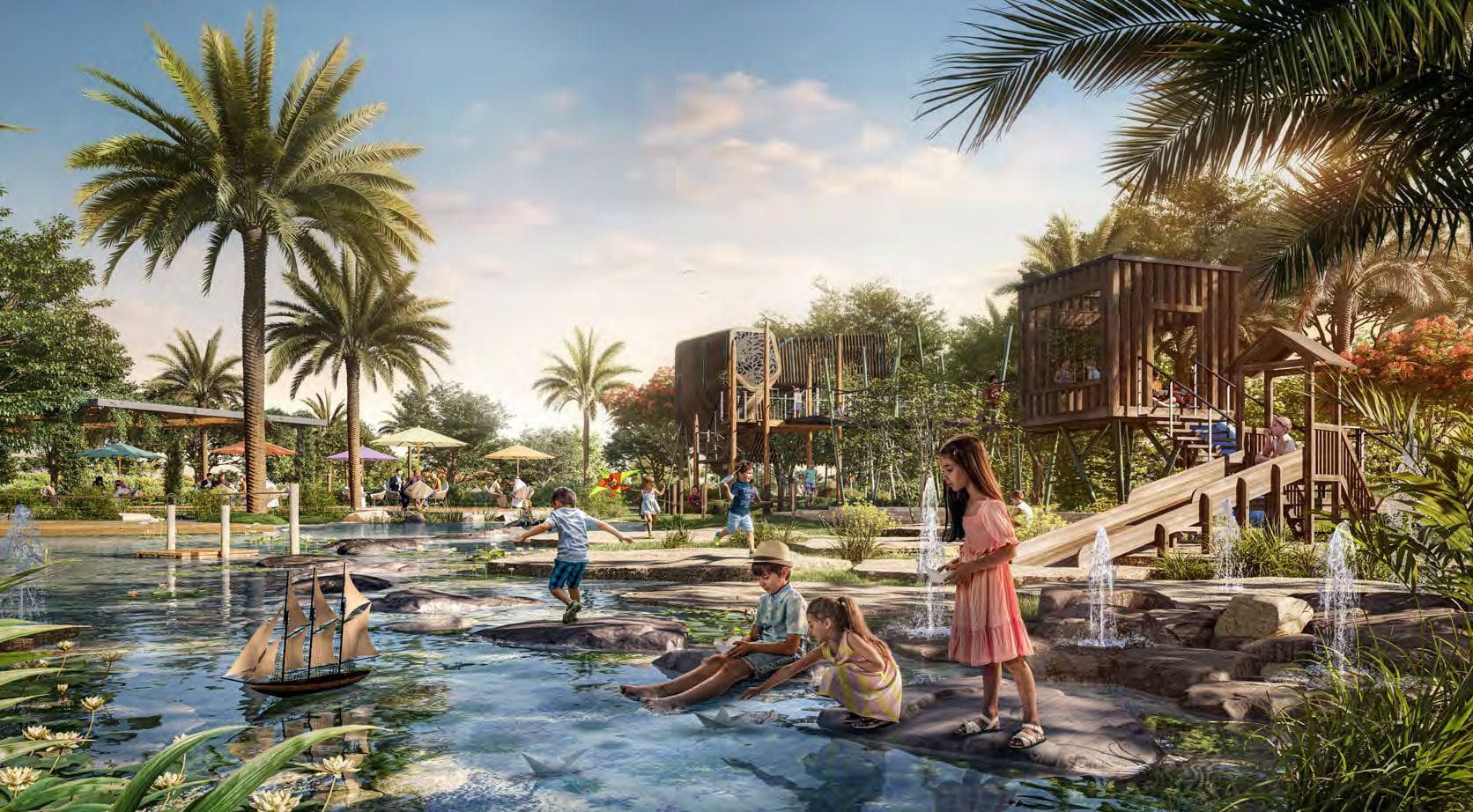 Beach at Yas Point on Yas Island